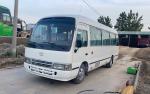 Good Condition Used Diesel Toyota Coaster Bus EURO 3 Emission 30 Seater