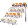 Buy cheap 12x1.8x9in 4 Steps Acrylic Cupcake Stand For Supermarket from wholesalers