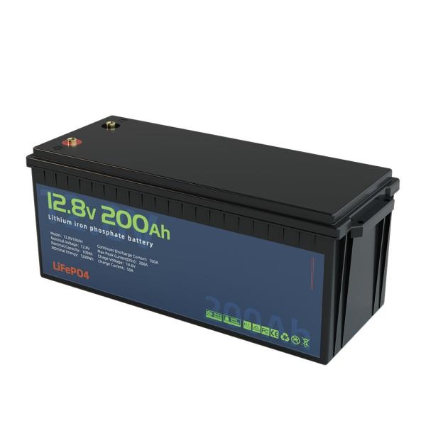 Long Life LiFePO4 Rechargeable Li-Ion Storage Prismatic 12V 200Ah Lithium Ion