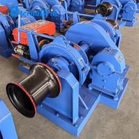 Buy cheap Customized Rope Capacity Marine Hydraulic Winch For 1-75ton Loads Made Of Metal product