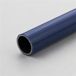 27.8mm Dia PE Coated Steel Pipes JY-4000SL-P Polyethylene Coated Pipe Dark Blue