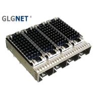 Buy cheap Multi Port SFP Cage Connector Mates QSFP Cage One Piece Copper Alloy product