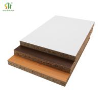 Buy cheap SUNHOUSE Melamine Particleboard 1220X2440mm 15mm 18mm For Furniture Interior product