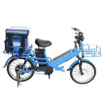 20 Inch Electric City Bike Step Through 48V 350W Dual Battery E Bike For Adults