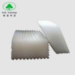 White Plastic Tube Settler Media , WasteWater Treatment Tube Pac Media Blue