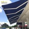 Buy cheap Hyperbolic arm telescopic awning, strong arms support awning from wholesalers