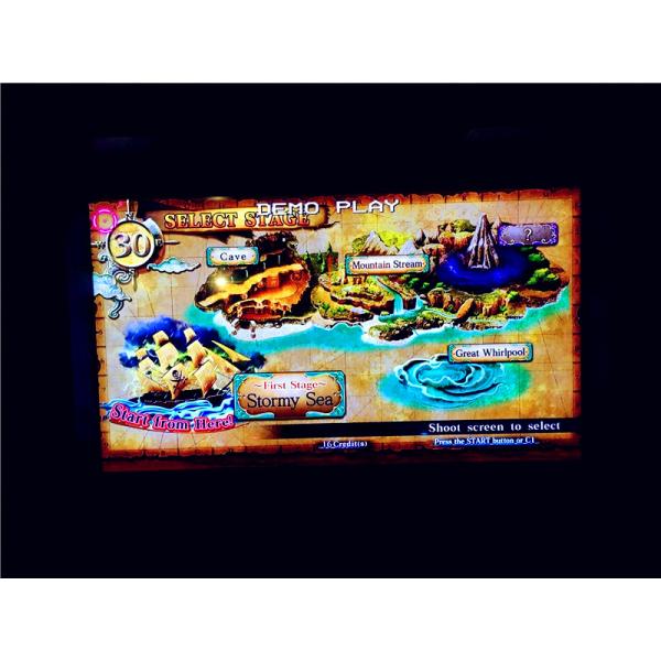 Arcade video shooting games Dead Storm Pirate coin operated simulation game machine
