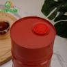 Buy cheap Olive Oil Tin Cans 0.19mm Tinplate CMYK 4C Round Metal Cans for 1L Safflower Oil Tin Jars from wholesalers