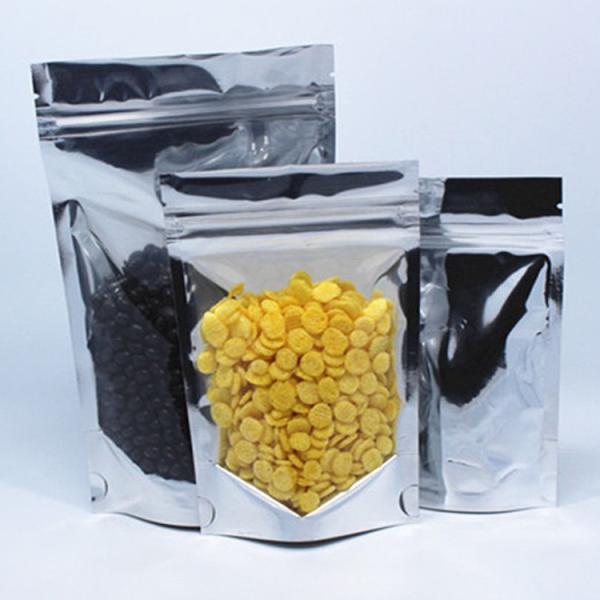 Buy cheap Metallic Foil Mylar Bags Zip Lock Stand Up Food Pouch Bulk Food Bags from wholesalers