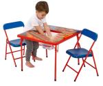 Modern Folding Kids Tables And Chairs Set Of Kids Study Adjustable Table