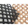 Buy cheap 3mm Black Metal Mesh Anticorrosion Fireproof from wholesalers