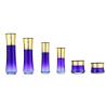 Buy cheap Luxury 120ml 50g Cosmetic Glass Bottles Hot Stamping With Screw Cap from wholesalers