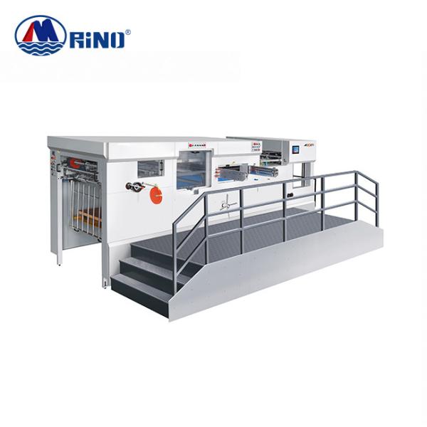 Buy cheap 7000 Sheets/H Paper Carton Box Die Cutting Machine , Automatic Flatbed Die Cutter from wholesalers