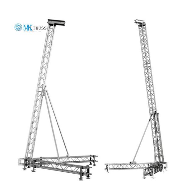 Buy cheap 6M High Aluminum Stage Lighting Speaker Box Screw Truss Tower for Sporting Events from wholesalers
