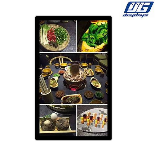 Buy cheap 43 Inch Restaurant Digital Menu Boards / Fast Food Digital Signage Display from wholesalers