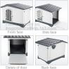 Buy cheap PP European Style Plastic Dog House, Pet Waterproof Outdoor Winter House,Dog Kennel, low MOQ luxury kitty cat house, pac from wholesalers