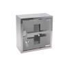 Buy cheap Metal Wall Mounted First Aid Kit Box Empty Locking Medical Safety Glass Door from wholesalers