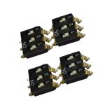 1.25mm Pitch Small Size Low Profile DIP Switches High Contact Reliability