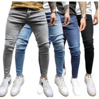 Buy cheap Casual Skinny Jeans Trousers Classica Denim Pants Washed Stretch Jeans for Men product