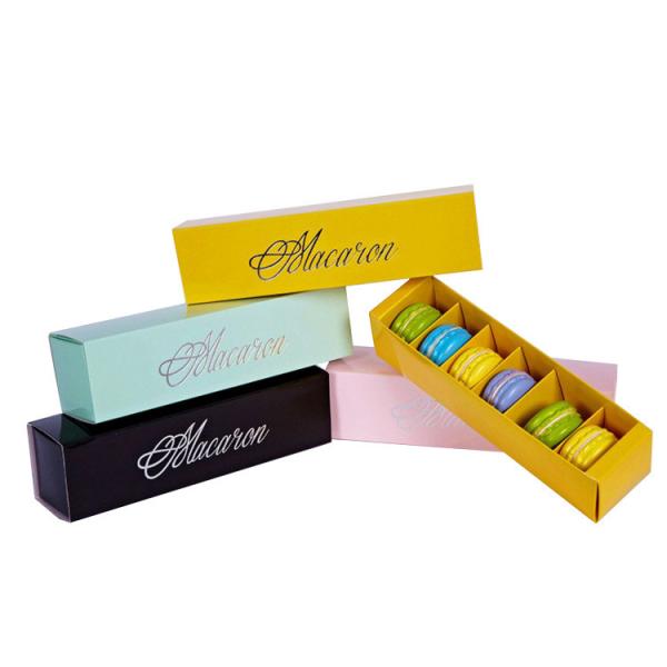Buy cheap Food Grade Macaron Packaging Boxes Corrugated Paper Archaize Style Eco Friendly from wholesalers