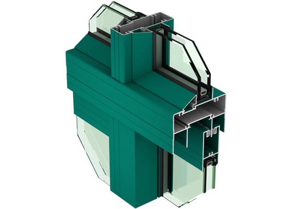 Buy cheap Powder Coating Aluminum Window Extrusion Profiles With GB/T 5237 Standard from wholesalers
