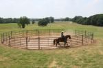 Galvanized Steel Metal Farm Gate Powder Coated Livestock Horse Corral Fencing