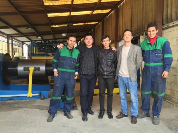Buy cheap Export To Ecuador 1600mm Transformer Manufacturing Machinery Corrugated Fin Forming Machine from wholesalers