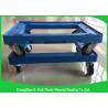 Buy cheap 612 *412*145mm Customized Pallet Plastic Moving Dolly With PU Wheels 150KG Capacity from wholesalers
