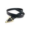 Buy cheap Triangle Plate Prong Buckle Ladies Cowhide Leather Belt from wholesalers