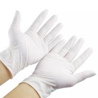 Buy cheap ISO14001 Tear Resistance Hotel Restaurant Latex Gloves Disposable Safety Gloves product