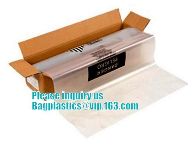 Buy cheap Building industry use plastic LDPE material thick and large reusable asbestos printed bags for garbage, bagplastics, bag from wholesalers