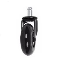 Buy cheap Universal Chair Swivel Silent Office Chair Caster PU Wheel Caster 2.5 Inch product
