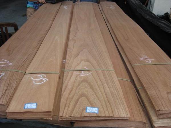 Buy cheap Sliced Chinese Mindy Wood Veneer Sheet Crown Cut from wholesalers