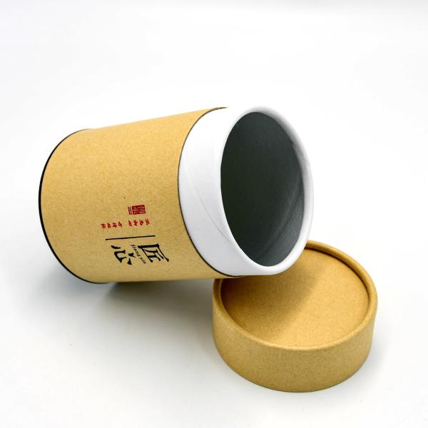 Buy cheap Cylinder Paper Tube Food Packaging Silkprinting Blister Inserted from wholesalers