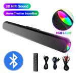 Buy cheap 2.0CH TF Card LED TV Soundbar Television Sound Bars With 2000mA Battery from wholesalers