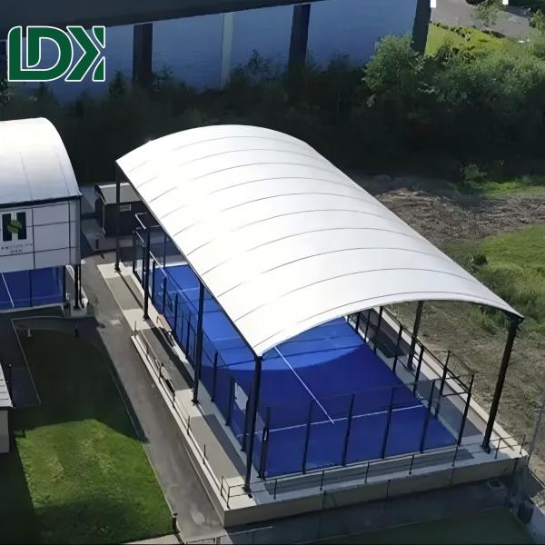 Buy cheap 20m X 10m Outdoor Padel Court Equipment Panoramic Fields Padel Tennis from wholesalers