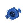 Buy cheap PN10 PN16 PN25 Rubber Seat Double Eccentric Butterfly Valve from wholesalers