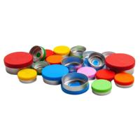 Buy cheap Vial Molded Bottle Flip Off Caps 13mm 20mm 28mm 32mm product