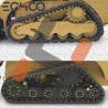 Buy cheap Compact Track Loader Steel Track Undercarriage Parts multi terrain Loader roller idler sprocket rubber track from wholesalers