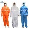 Buy cheap Standard Type 5 6 Orange Microporous Nonwoven SMS Medical Surgical Disposable Coverall from wholesalers