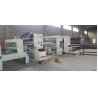 Buy cheap 400mm Corrugated Cardboard Feeding Printing Slotter Die Cutting Folding Gluing Machine from wholesalers