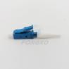 Buy cheap Hot Sale LC/UPC Fiber Optical Connector parts Single Mode Simplex 0.9mm Fiber Optic Connector from wholesalers