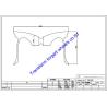 Buy cheap TM171001 forging wheels blanks of 17*10 monoblock wheels raw blanks drawing or Machining blanks from wholesalers
