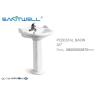 Buy cheap Middle East style sanitary ware bathroom big size pedestal wash basin from wholesalers