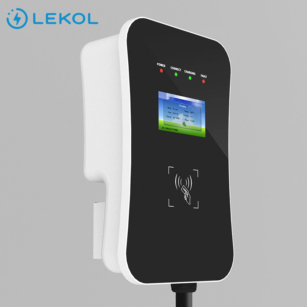 DC Electronics 22kw Ev Charger Ocpp 1.6J 3 Phase Public Use Electric cars