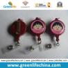 Buy cheap Pink/Red Lovely Retractable Key Reel Holder Custom Accessory from wholesalers