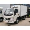 Buy cheap 2 Ton Diesel Fuel FOTON FORLAND Cold Room Van Freezer Refrigerated Truck from wholesalers