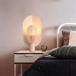 Nordic post-modern minimalist grid wrought iron living room Filter Table Lamp