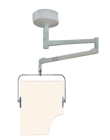 Buy cheap Suspension Radiation Protection Equipment Resin Lead Glass Screen K-C 800*800*12mm from wholesalers