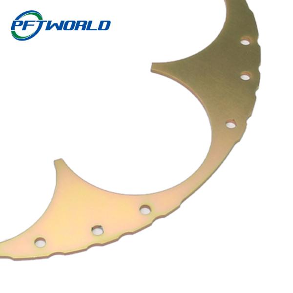 SGS Bead Blasted Laser Engraving Machine Parts , Electrophoresis Laser Cut Components